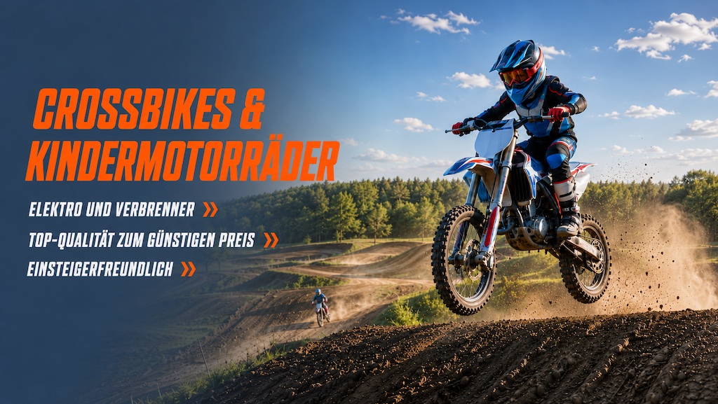 Kindermotorräder & Cross Bikes